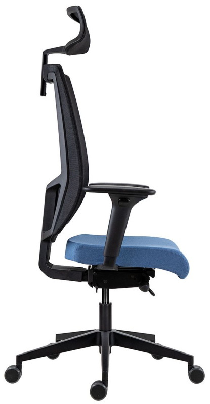 Kancelárska stolička 2900 SYN SL LAPEL BLACK WHITE čalúnenie NAIROBI 17