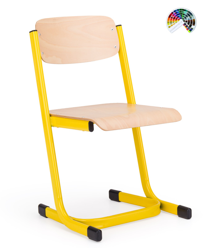 Školská žiacka stolička VARIOFIX pevná, rôzne farby a veľkosti