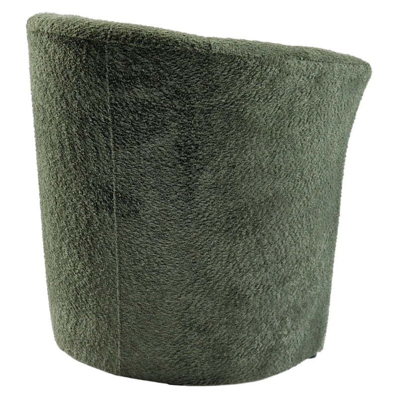 Klubové kreslo, zelená látka Coral, CUBA 10