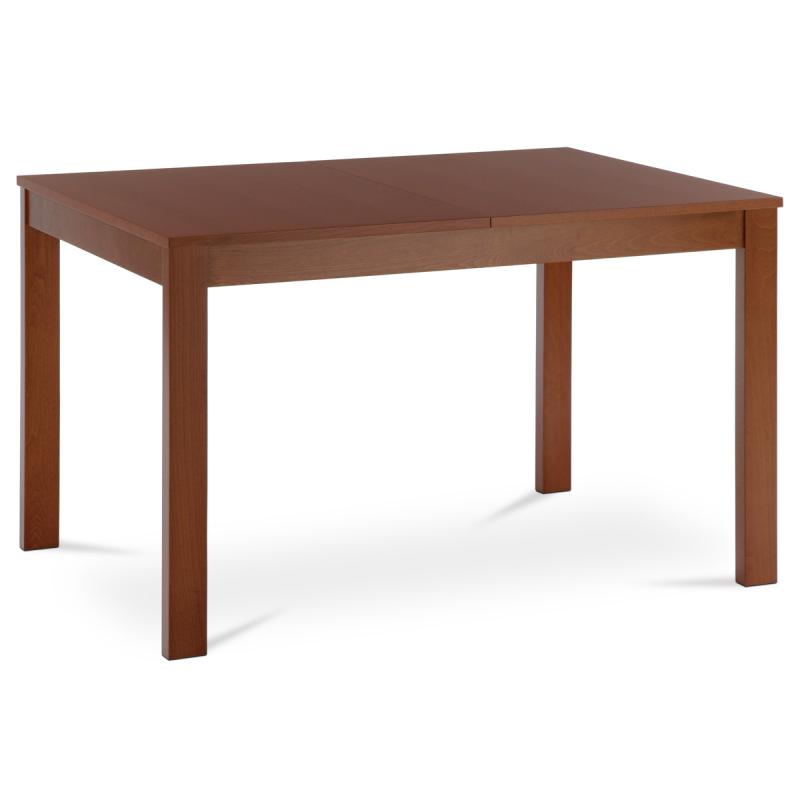 Jedálenský stôl rozkladací 120+30x80x74 cm, BT-6778 TR3, dyha, nohy masív, tmavá čerešňa 1