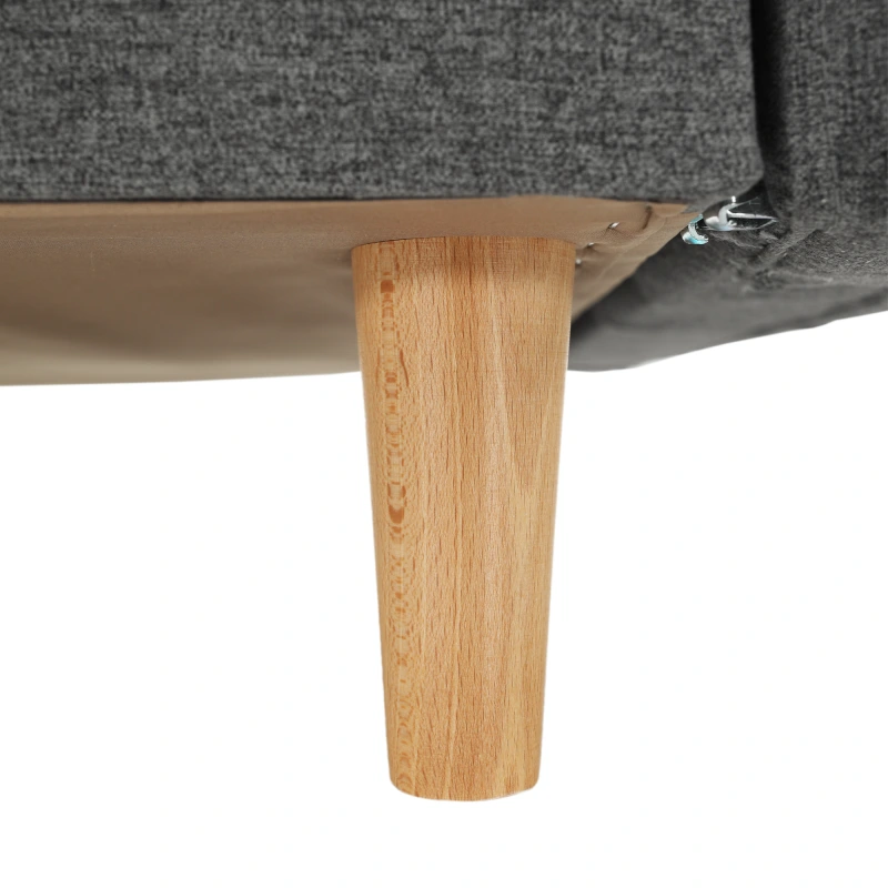 Celočalúnené kreslo, tmavosivá látka, AMEDIA 7