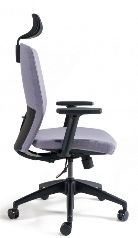 OFFICE PRO bestuhl Kancelárska stolička J2 ECO BLACK BP šedá 6
