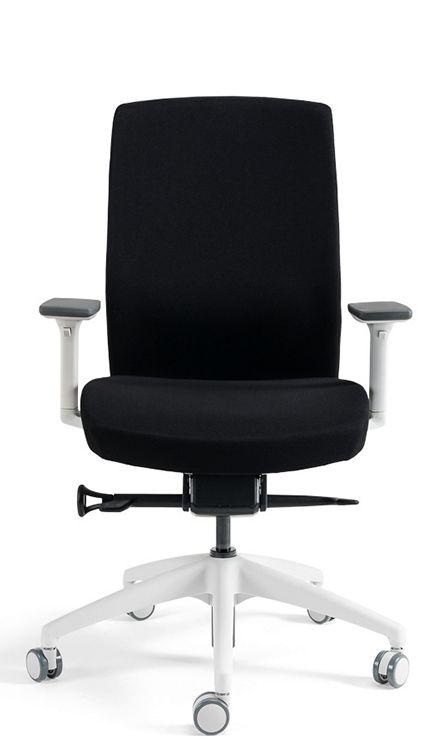 OFFICE PRO bestuhl Kancelárska stolička J2 WHITE BP čierna