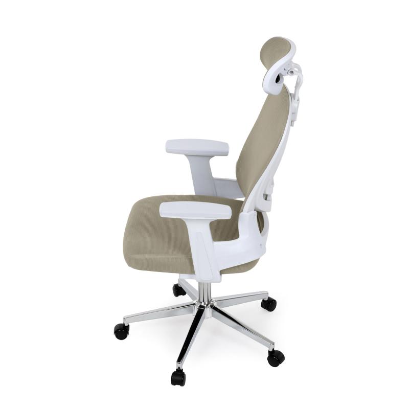 Kancelářská židle, houpací mechanismus, béžová síťovina, KA-K2031 BGE 9