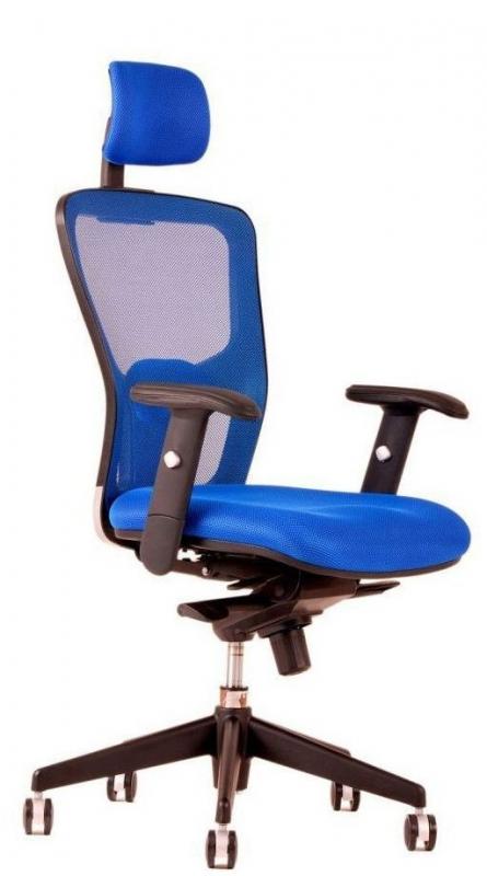 OFFICE PRO Kancelárska stolička DIKE SP modrá
