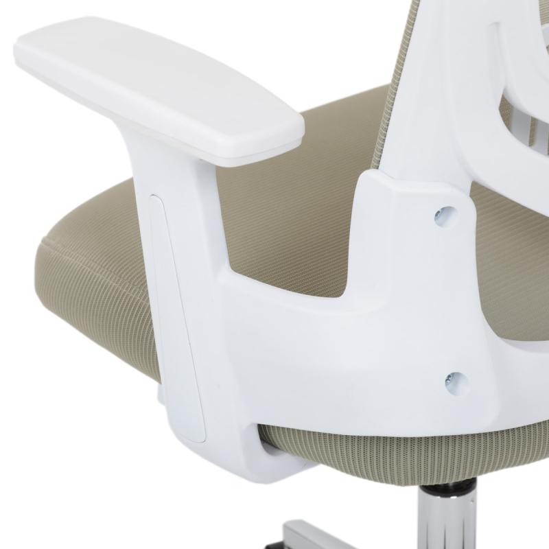 Kancelářská židle, houpací mechanismus, béžová síťovina, KA-K2031 BGE 14