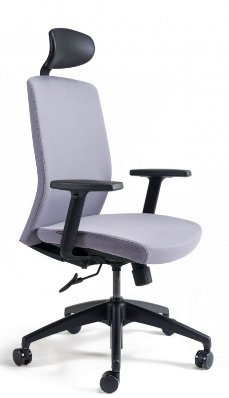 OFFICE PRO bestuhl Kancelárska stolička J2 ECO BLACK BP šedá 5