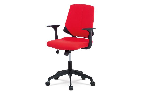 Autronic Kancelárska stolička Junior KA-R204 RED, červená látka