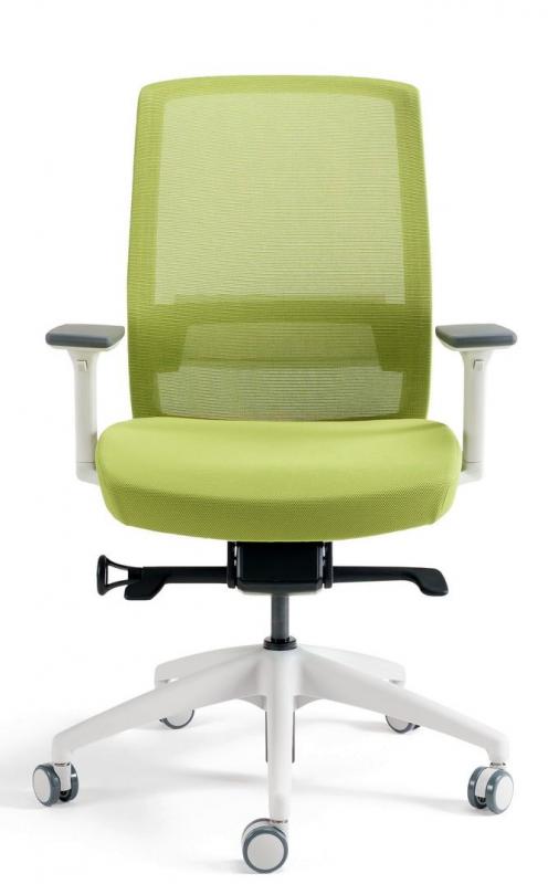 BESTUHL Kancelárska stolička J17 WHITE BP zelená