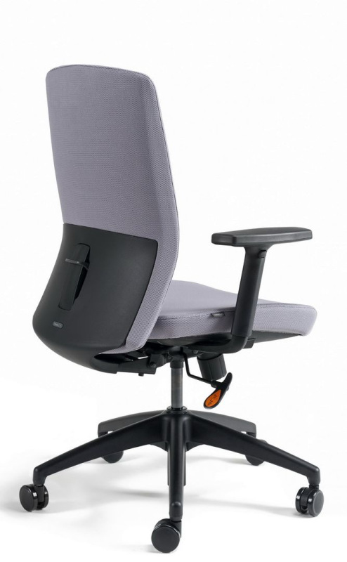 OFFICE PRO bestuhl Kancelárska stolička J2 ECO BLACK BP šedá 2