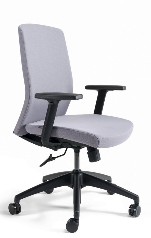 OFFICE PRO bestuhl Kancelárska stolička J2 ECO BLACK BP šedá