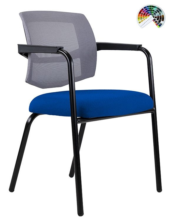 Konferenčná stolička 2950 2950/S LAPEL VISITOR čalúnenie DELUXE XTREME FOUR
