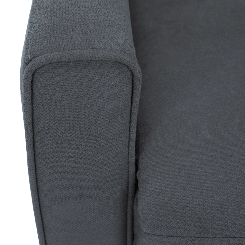 Relaxačné otočné kreslo, sivá, MEKENZI 8