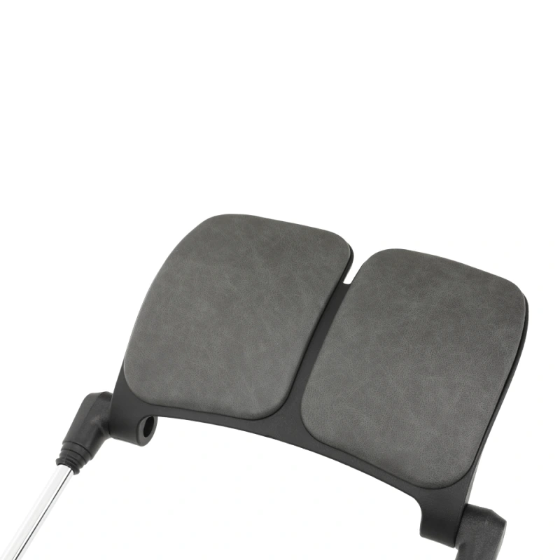 Kancelárske kreslo, tmavosivá/čierna, VILMER 7