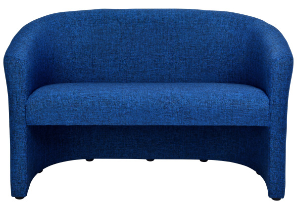 Kancelárska sedačka KELLY 2-sedák čalúnenie KOŽENKA Valencia, Silvertex 2