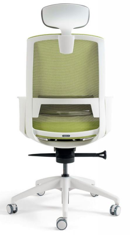 BESTUHL Kancelárska stolička J17 WHITE SP zelená
