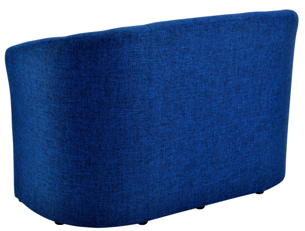 Kancelárska sedačka KELLY 2-sedák čalúnenie KOŽENKA Valencia, Silvertex 4