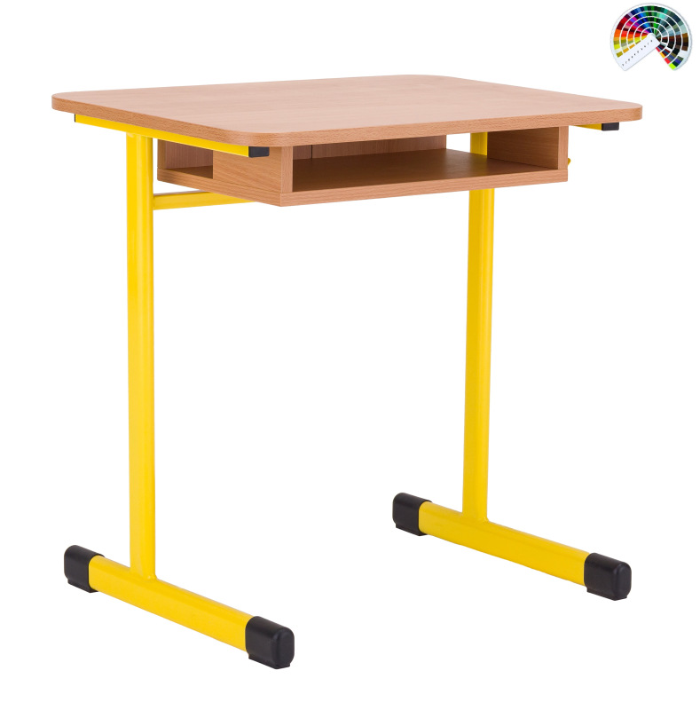 Školská žiacka Jednomiestna lavica VARIOFIX pevná, rôzne farby a veľkosti