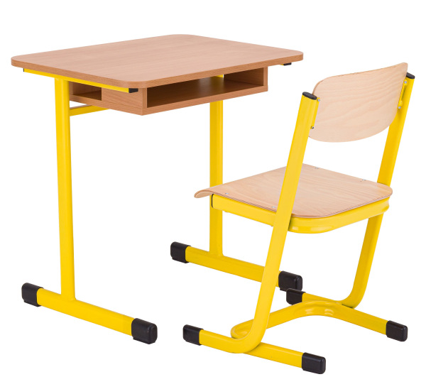 Školská žiacka Jednomiestna lavica VARIOFIX pevná, rôzne farby a veľkosti 1