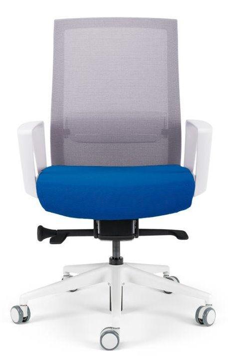 BESTUHL Kancelárska stolička S27 WHITE modrá
