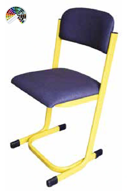 Stolička pre učiteľov VARIO LEKTOR pevná, rôzne farby a poťah KOŽENKA Arizona