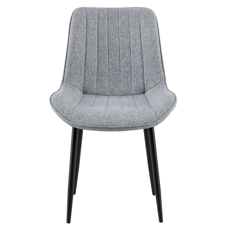 Jedálenská stolička, svetlosivá/čierna, ZAJRA 1