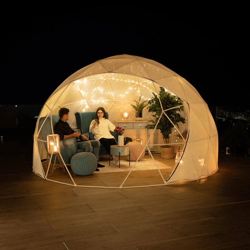 Kreslo ušiak, petrolejová/buk, RUFINO 3 NEW 12