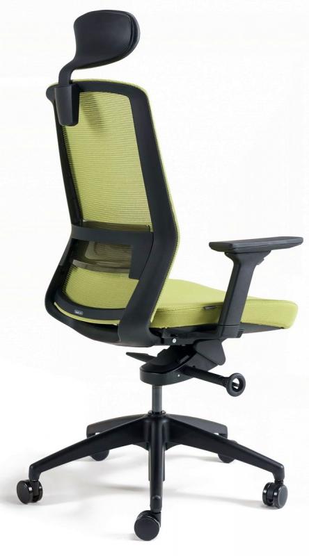 BESTUHL Kancelárska stolička J17 BLACK SP zelená