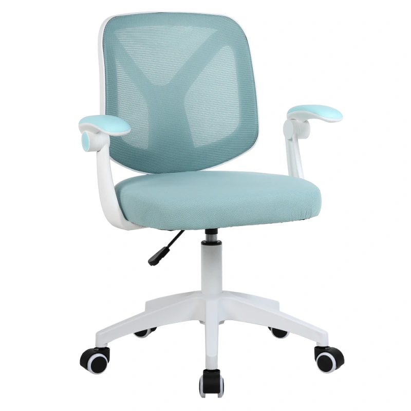 Kancelárske kreslo, modrá/biela, SOLARI