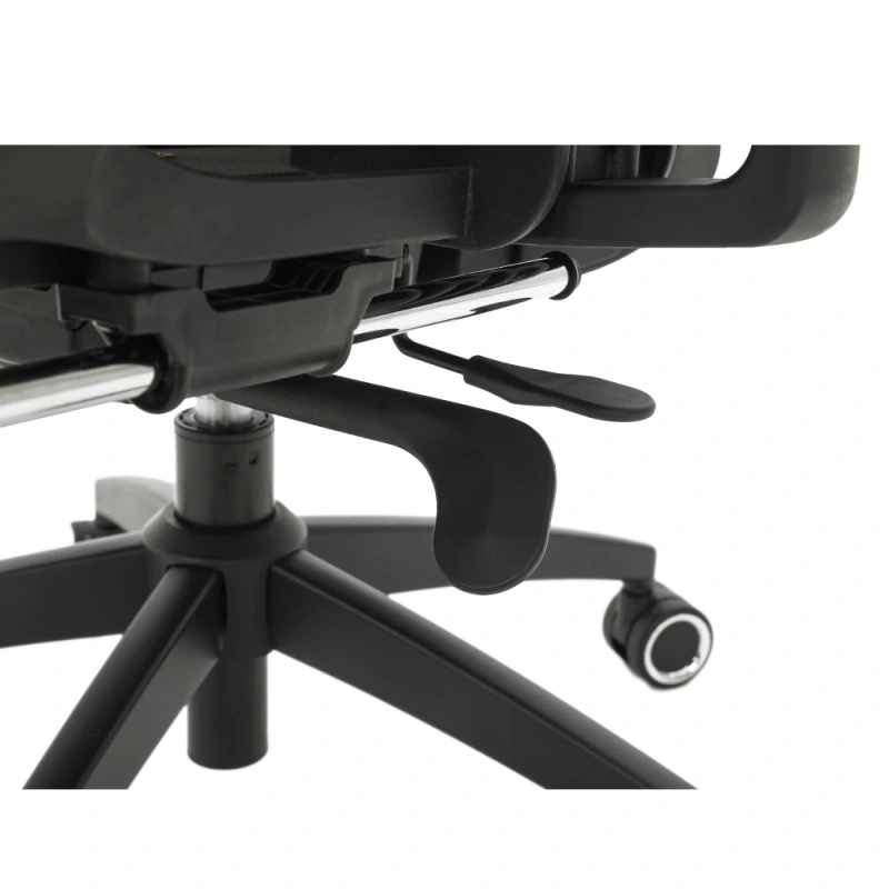 Kancelárske kreslo, tmavosivá/čierna, VILMER 9