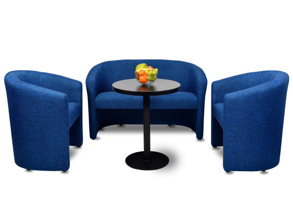 Kancelárska sedačka KELLY 1-sedák čalúnenie KOŽENKA Valencia, Silvertex 1