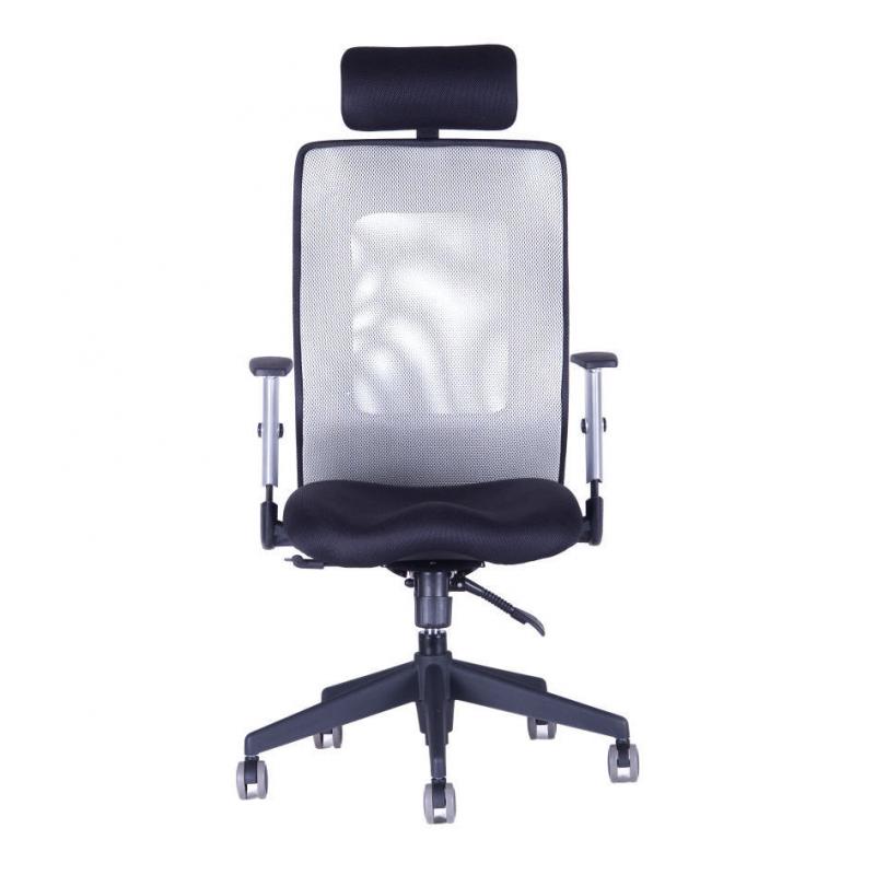 OFFICE PRO Kancelárska stolička CALYPSO GRAND SP1 sivá svetlá