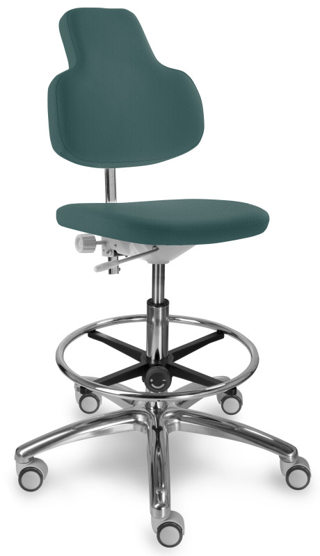 MAYER Zdravotnícka stolička 2206 G MEDMAX čalúnenie MEDIFLEX SILVERTEX koženka 18