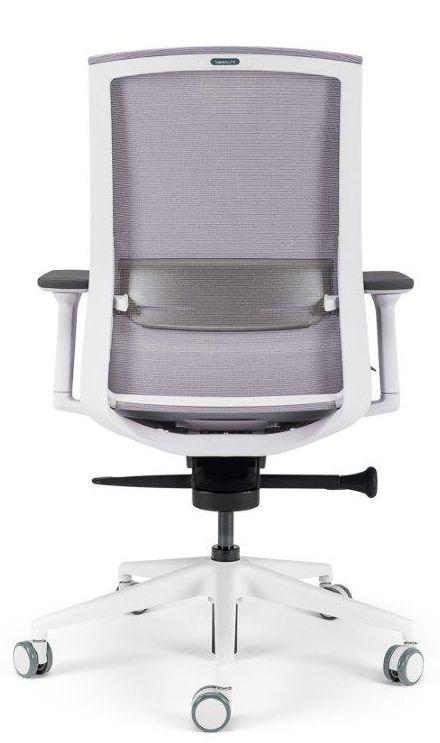 BESTUHL Kancelárska stolička S27 WHITE šedá