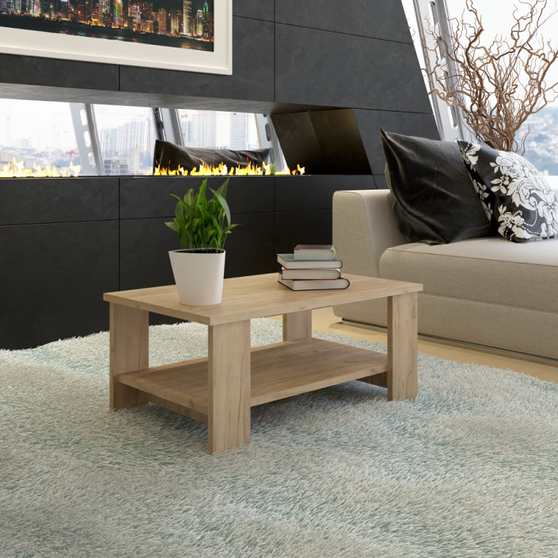 Konferenčný stolík, dub artisan, BERNARDO 2