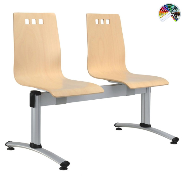 Dvojmiestna lavica multised BERNI drevo buk