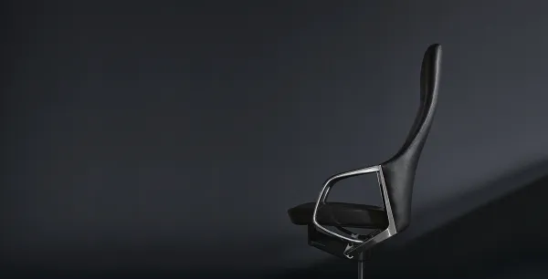 BESTUHL Luxusné kancelárske kreslo HONOR čierna koža