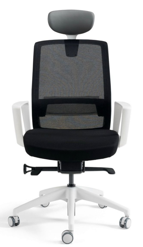 BESTUHL Kancelárska stolička J17 WHITE SP čierna 19