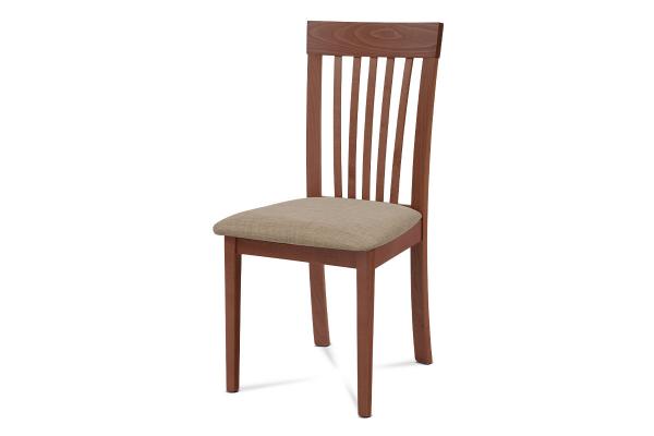 Jedálenská stolička BC-3950 TR3, čerešňa/látka béžová