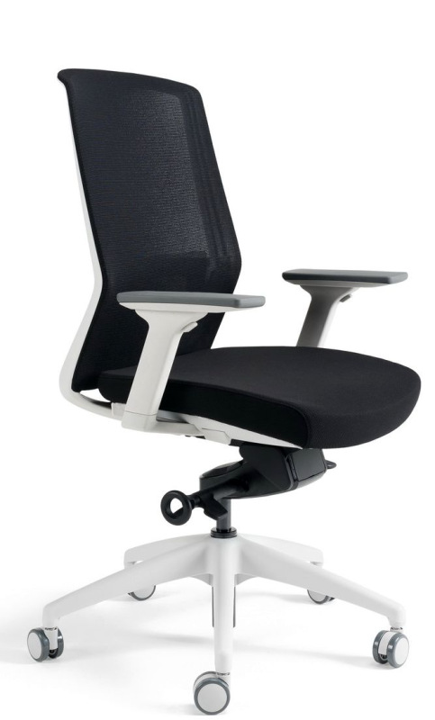 BESTUHL Kancelárska stolička J17 WHITE SP čierna 11