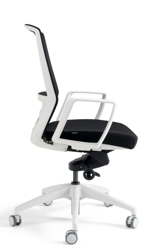 BESTUHL Kancelárska stolička J17 WHITE SP čierna 6