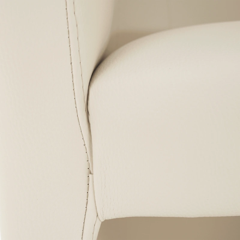 Klubové kreslo, ekokoža Damasko béžová, CUBA 4