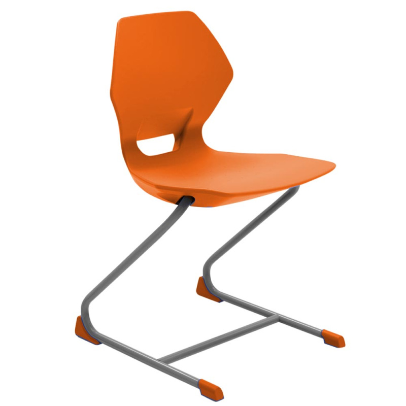 Jedálenská a študentská stolička DAMIAN plast 3