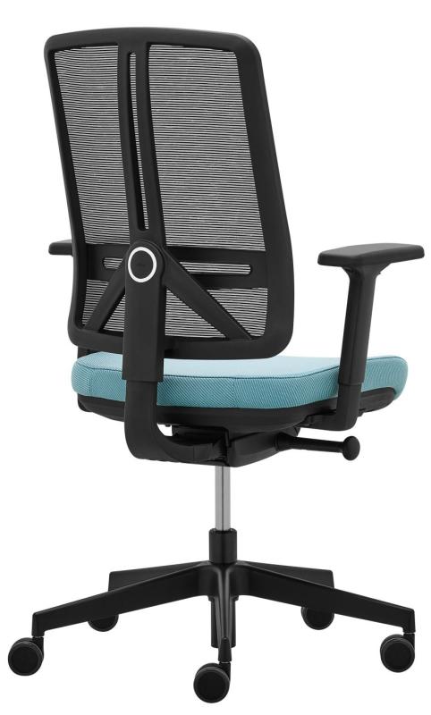 RIM Kancelárska stolička FLEXi XXL FX 1102A 1103A čalúnenie BLAZER, FLAX