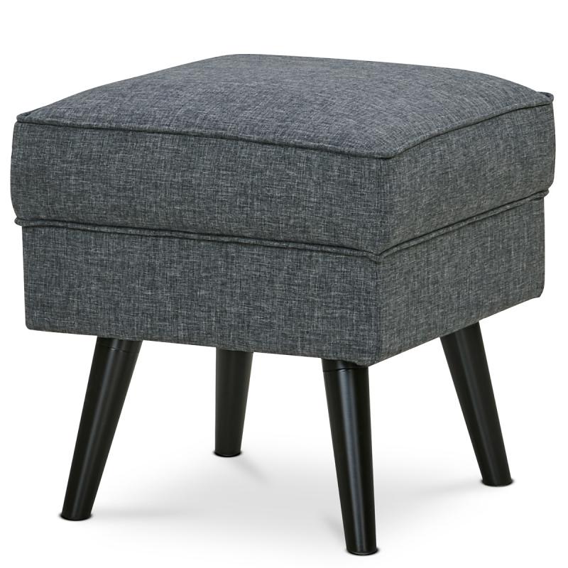 Taburet, šedá látka, AK-A1316 GREY2