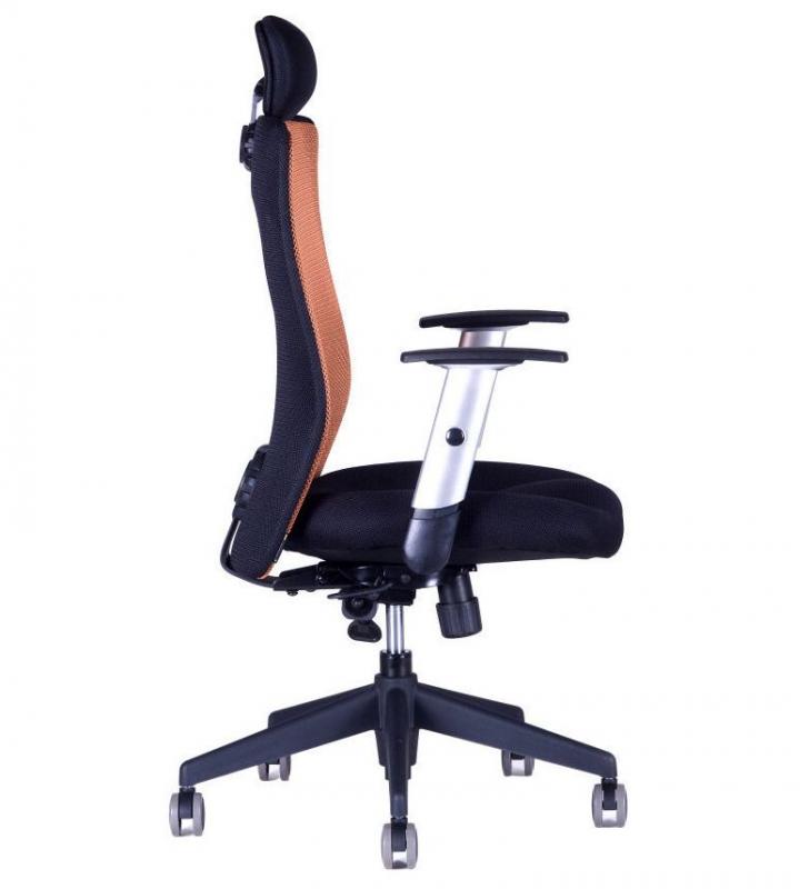 OFFICE PRO Kancelárska stolička CALYPSO XL SP4 hnedá