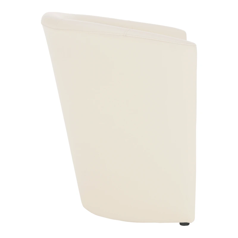 Klubové kreslo, ekokoža Damasko béžová, CUBA 7