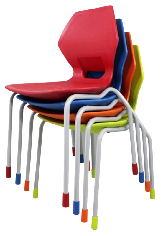 Jedálenská a študentská stolička DAMIAN plast 1