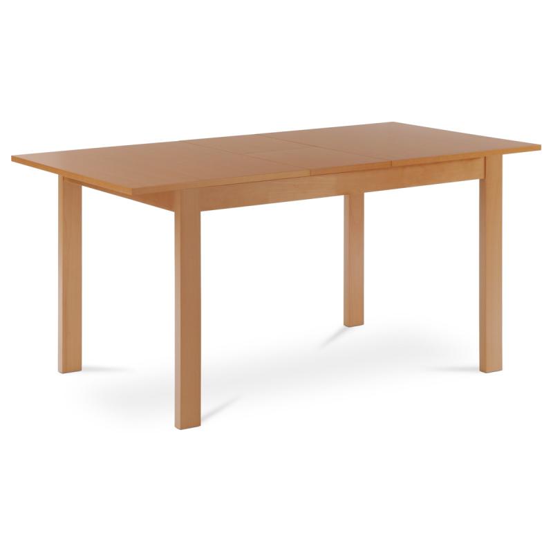 Jedálenský stôl rozkladací 120+30x80x74 cm, BT-6778 BUK3, dyha, nohy masív, tmavý buk 2