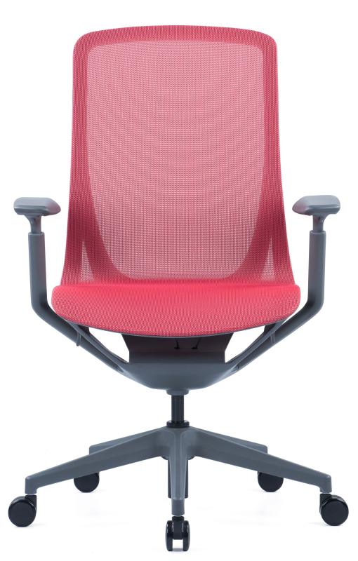 OFFICE MORE Kancelárska stolička C-BON DARK RED červená